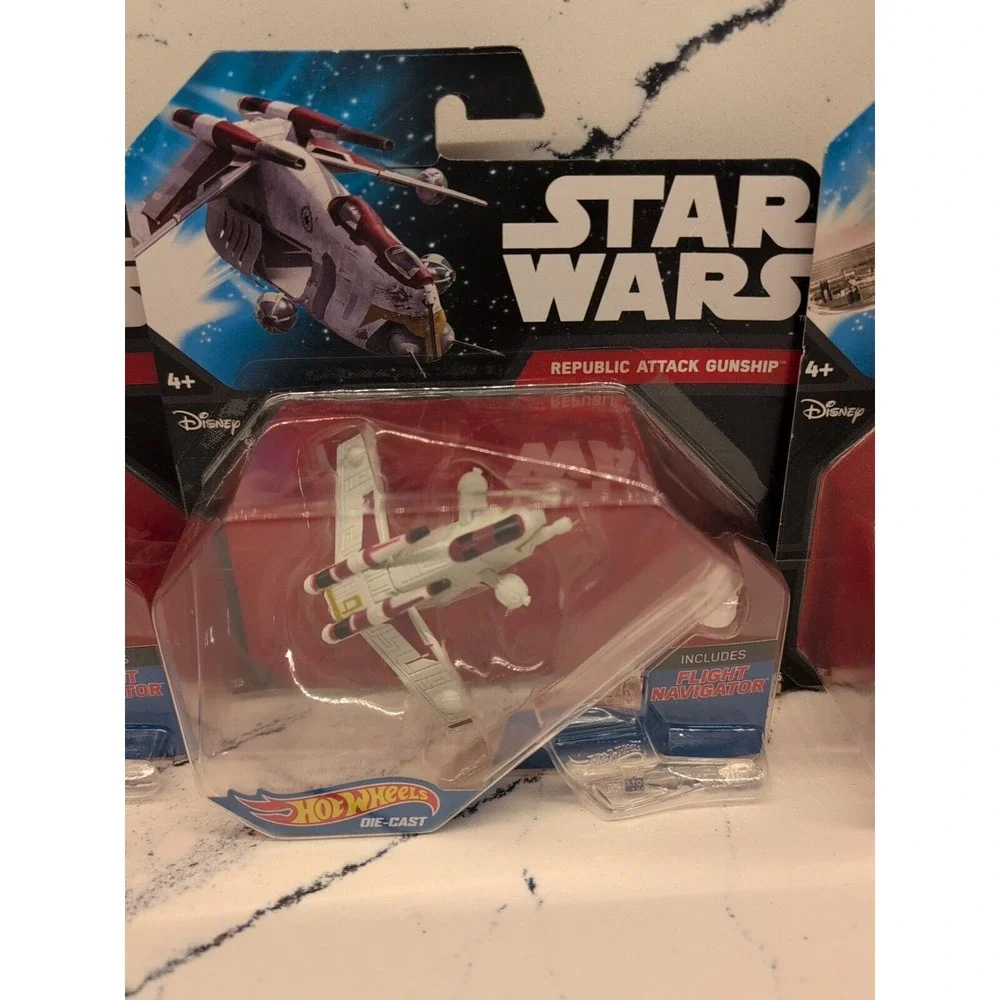 2014/2015 Hot Wheels Star Wars Die Cast Vehicles Lot Of 9 Rebels Force Awakens +